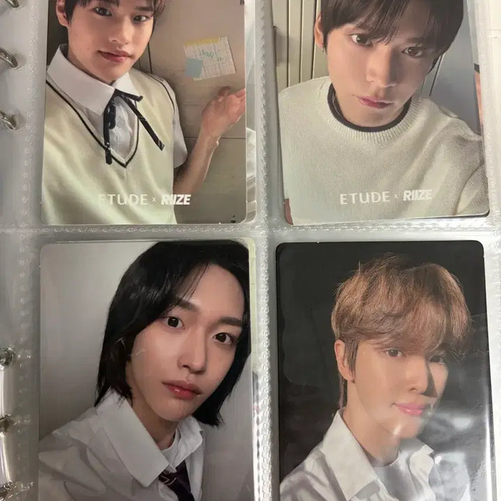 [BUNJANG] RIIZE Etude Tint Photocard Bundle Set / 라이즈 에뛰드 틴트 포카