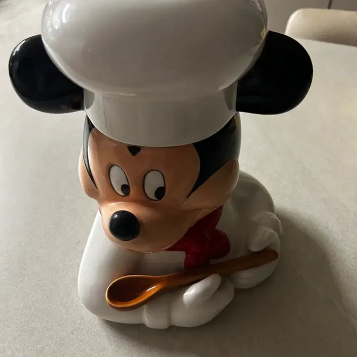 [BUNJANG] Mickey Mouse Ceramic Cookie Jar / 미키마우스 세라믹 쿠키자