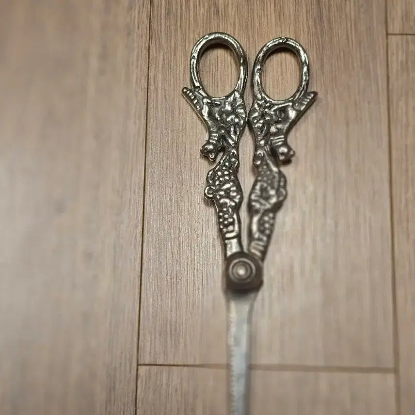 [BUNJANG] Vintage Antique French Silverplate Grape Scissors / 빈티지 앤틱 실버플레이트 프랑스 포도 가위