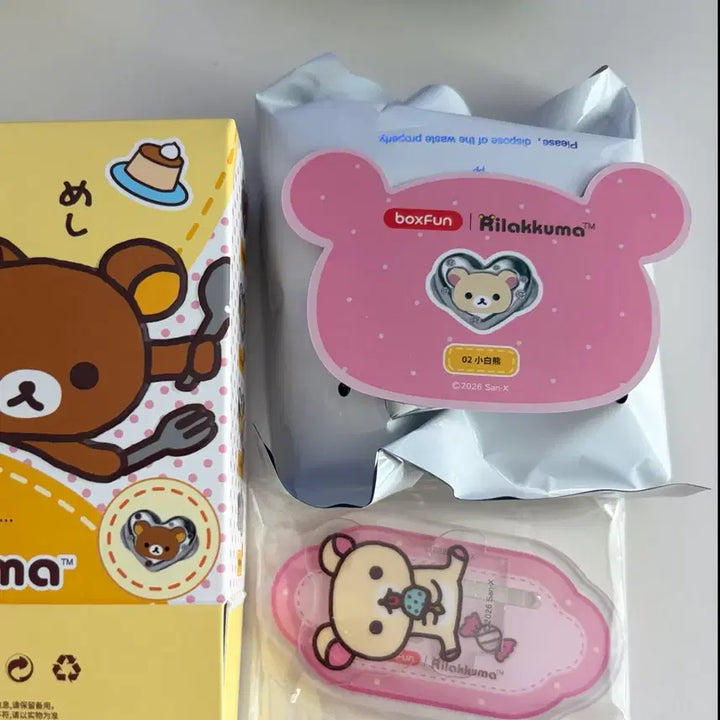 [BUNJANG] Rilakkuma Korilakkuma Heart Ring Sealed / 미개봉 리락쿠마 반지 코리락쿠마 하트 반지 boxfun 산엑스 정품