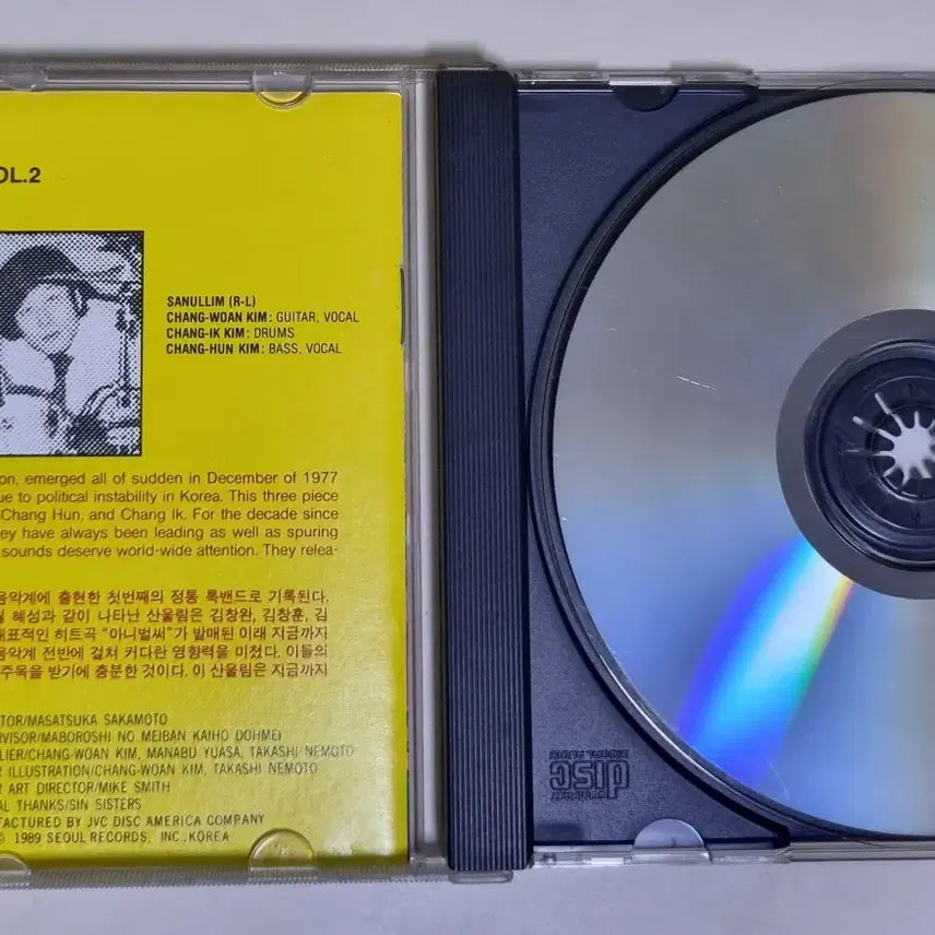 [BUNJANG] Sanullim Best Rock World Vol. 2 (Unsealed CD) / 산울림 - 베스트 Rock World No.2 (개봉 CD)