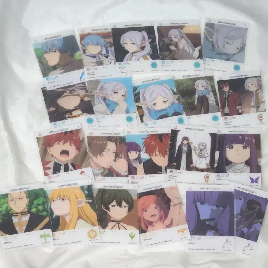 [BUNJANG] Sousou no Frieren Emoca Photocard Set / 장송의 프리렌 프리렌 힘멜 슈타스크 페른 제리에 에모카 포토카드 포카 세트