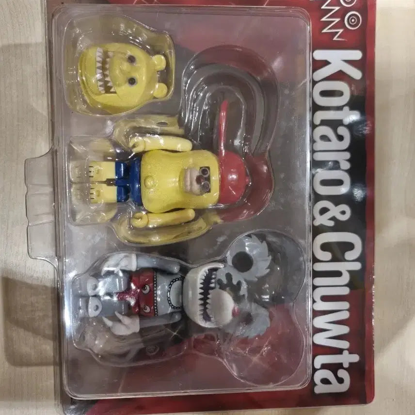 [BUNJANG] T9G Kotaro &amp; Chuwta Figure Set / 큐브릭 t9g 세트