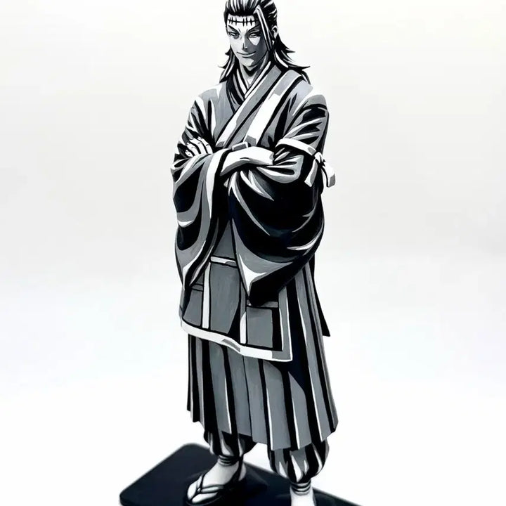 [BUNJANG] GRUCHILLA EDITION Geto Suguru Repainted Figure (Black &amp; White) / 주술회전 켄자쿠 흑백 리페인팅