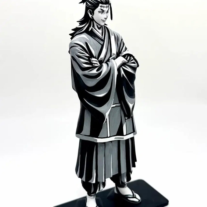 [BUNJANG] GRUCHILLA EDITION Geto Suguru Repainted Figure (Black &amp; White) / 주술회전 켄자쿠 흑백 리페인팅