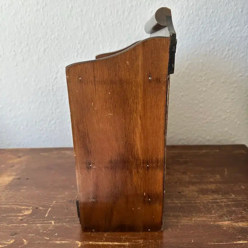 [BUNJANG] German Vintage Wood Organizer Desk Caddy / 독일)빈티지 우드 오거나이저