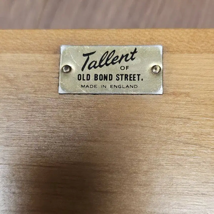 [BUNJANG] Vintage English Wood Jewelry Box / 영국 빈티지 우드 보석함