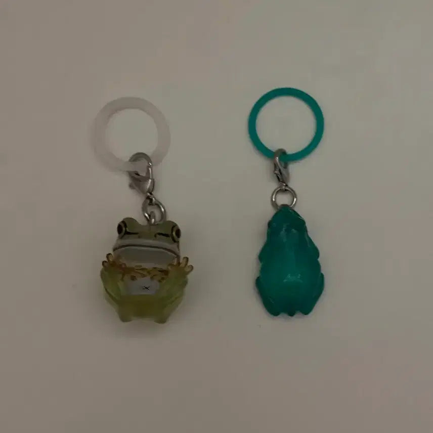 [BUNJANG] Frog Character Gacha Keyring Set / 개구리 메지루시 키링 가챠 세트