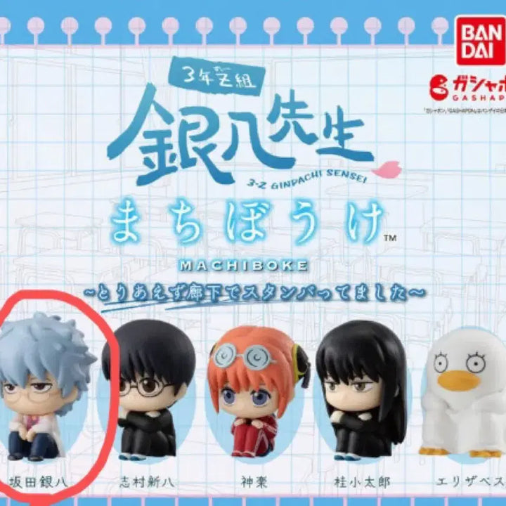 [BUNJANG] Gintama Gintoki (Ginpachi) Machiboke Figure (Sealed) / (미개봉) 은혼 삼젯 마치보케 긴토키 긴파치