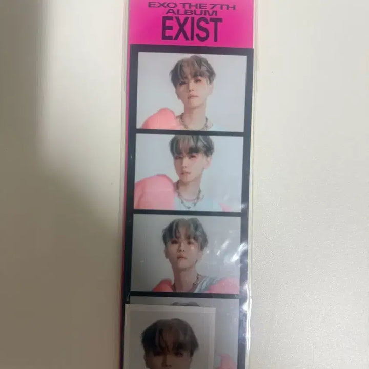 [BUNJANG] Baekhyun Cream Soda 4-Cut Photo Sticker (Sealed) / 백현 크림소다 네컷 증사