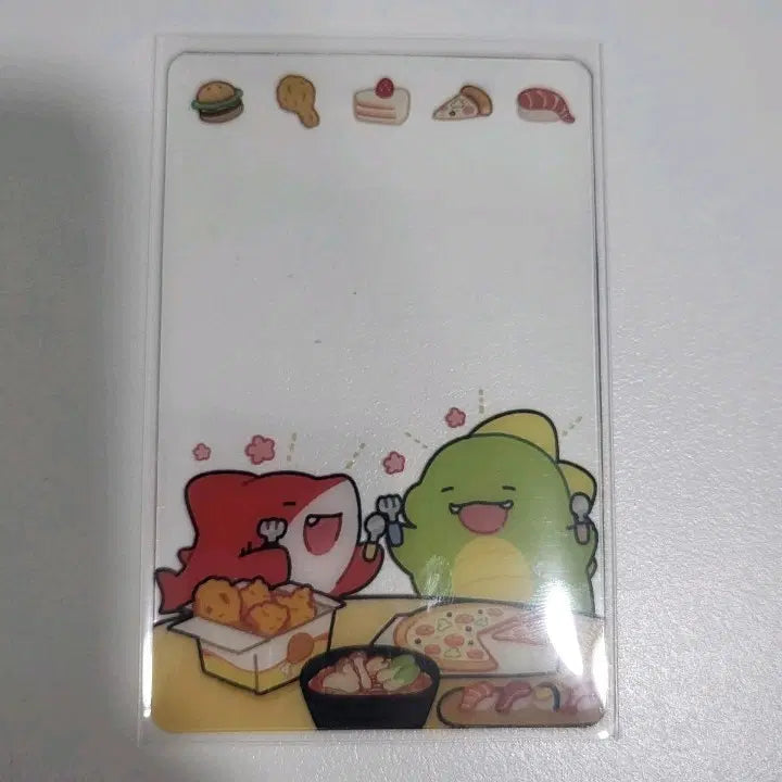 [BUNJANG] Pixelly Tooth Crew Towel Photocard / 픽셀리 이빨조 수건포카