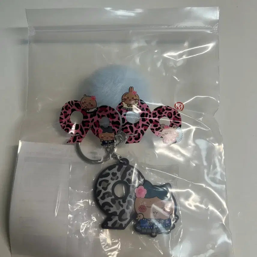 [BUNJANG] Chiikawa Hachiware 9090 Garu Rubber Keychain / 치이카와 9090 갸루 하치와레 러버 키링