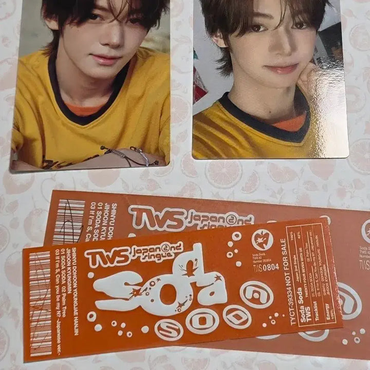 [BUNJANG] TWS Soda Soda Limited Edition A Album Photocard Jinjin / 투어스 소다소다 한정 A 앨범. 한진
