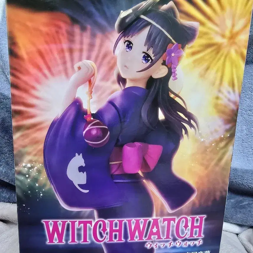 [BUNJANG] Konami Witch Watch Yukata Nemui Figure / 미개봉 코나미 위치워치 유카타 피규어 미야오 네무 피규어
