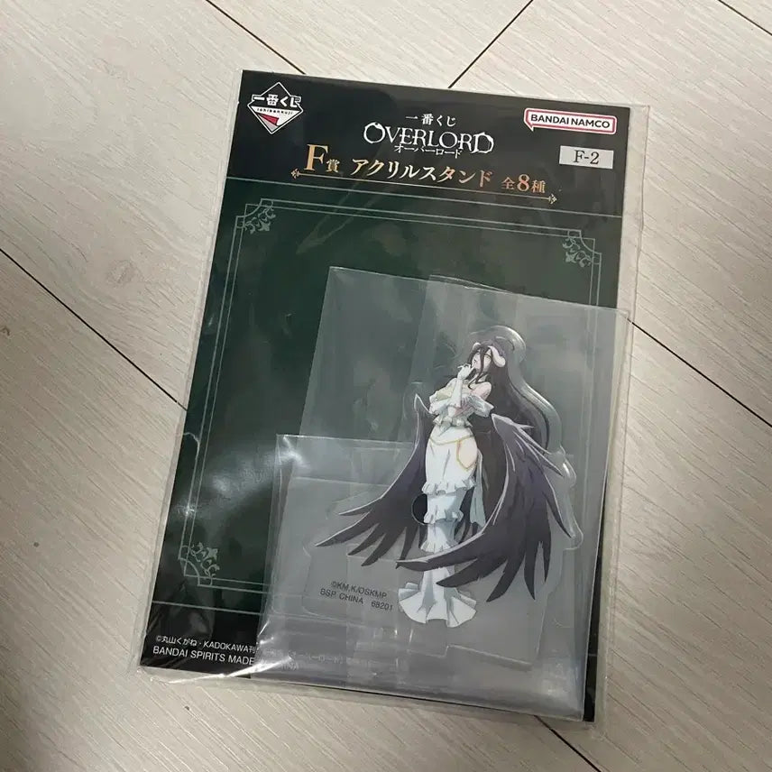 [BUNJANG] Overlord Ichiban Kuji Prize F Albedo Acrylic Stand / 오버로드 제일복권 F상 아크릴 스탠드 알베도