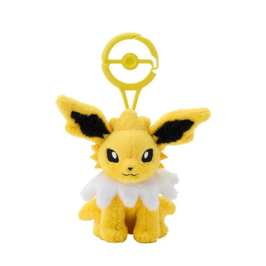 [BUNJANG] Pokemon Center Jolteon Booster Carabiner Plush / 포켓몬센터 카라비너 쥬피썬더 부스터 인형