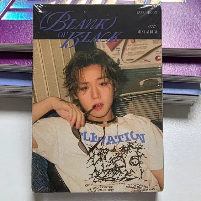 [BUNJANG] Park Jihoon Blank of Black Nemo Album (Sealed) / [미개봉] 박지훈 Blank of Black 네모앨범