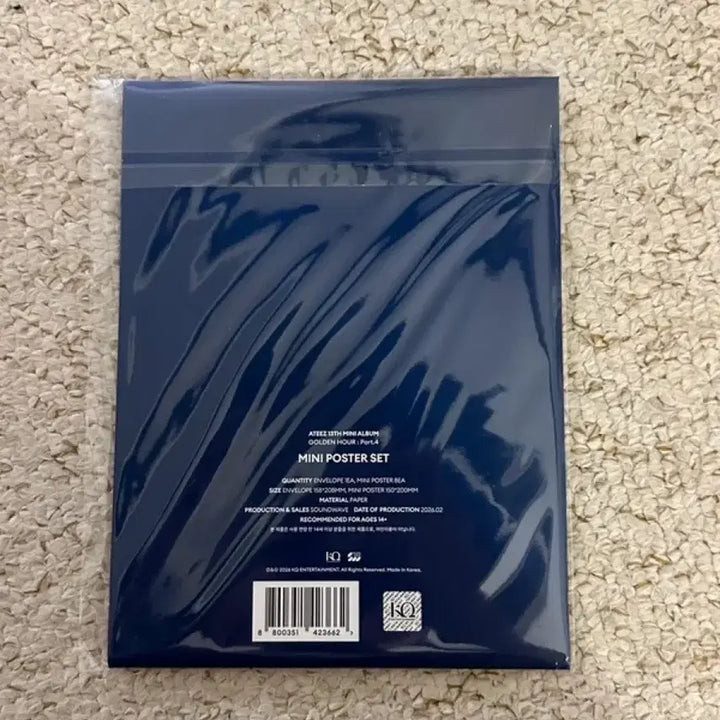 [BUNJANG] ATEEZ Golden Hour Part.4 Pop-up Mini Poster / 에이티즈 골든아워 파트4팝업 미니포스터