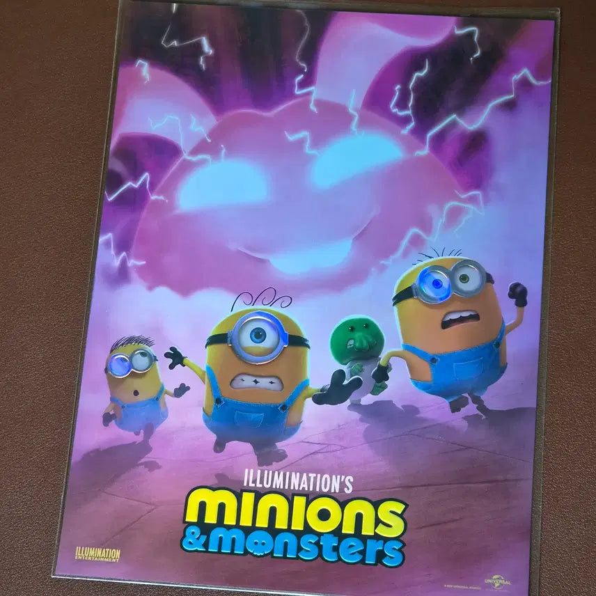 [BUNJANG] Minions &amp; Monsters Art Card / 미니언즈&amp;몬스터즈 아트카드 판매합니다