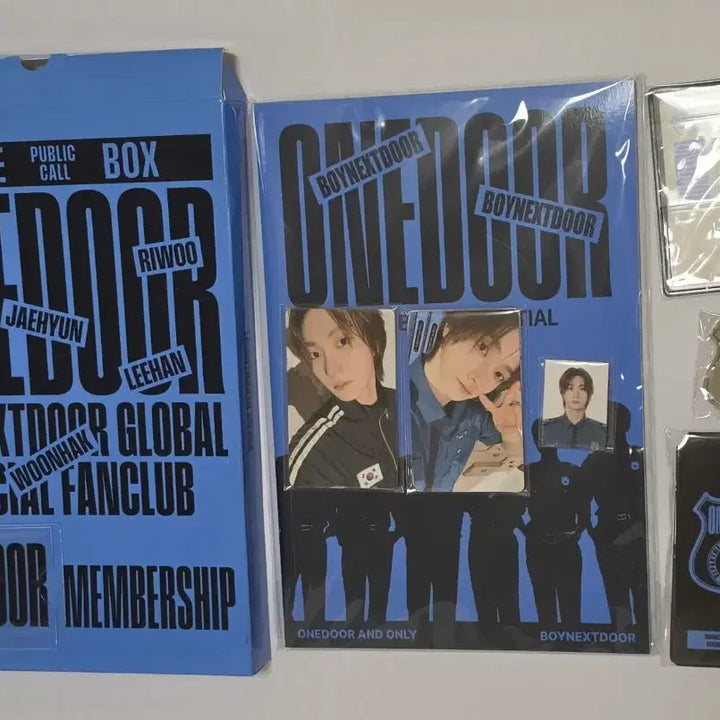 [BUNJANG] BOYNEXTDOOR Membership Kit Season 2 Police Photocard Set / 보넥도 보이넥스트도어 멤버십 키드 2기 경찰