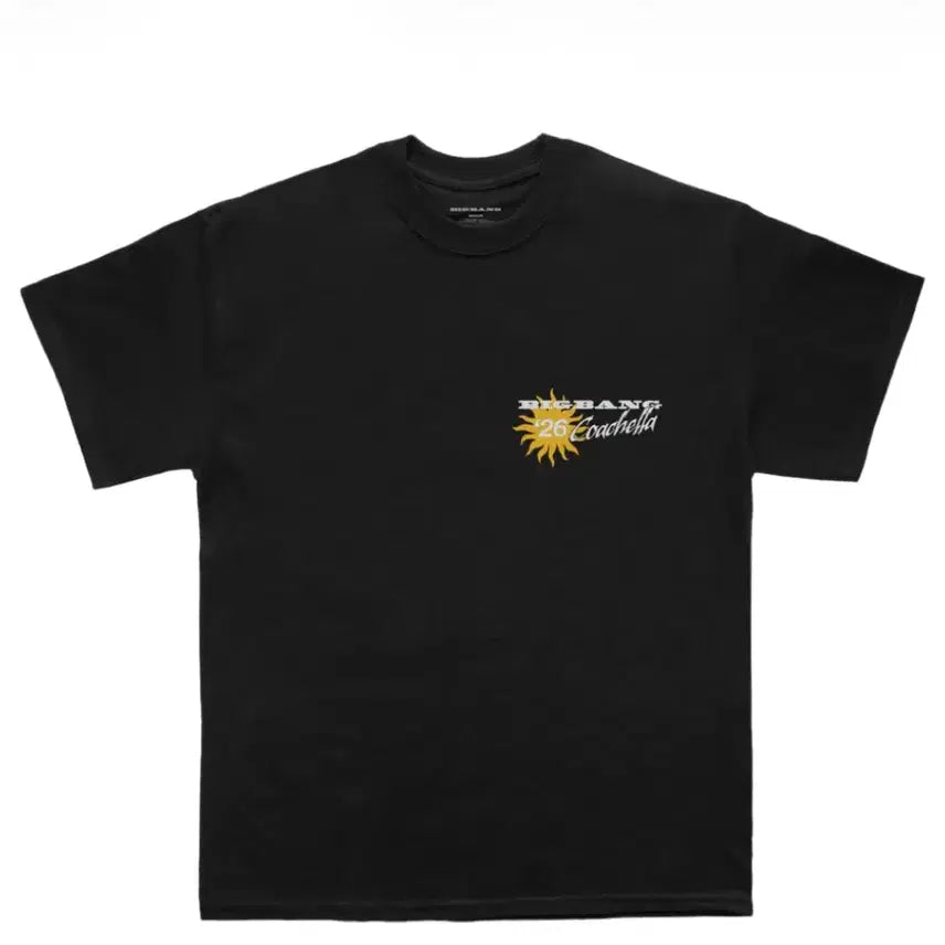 [BUNJANG] Bigbang Coachella T-Shirt / 빅뱅 코첼라 티셔츠