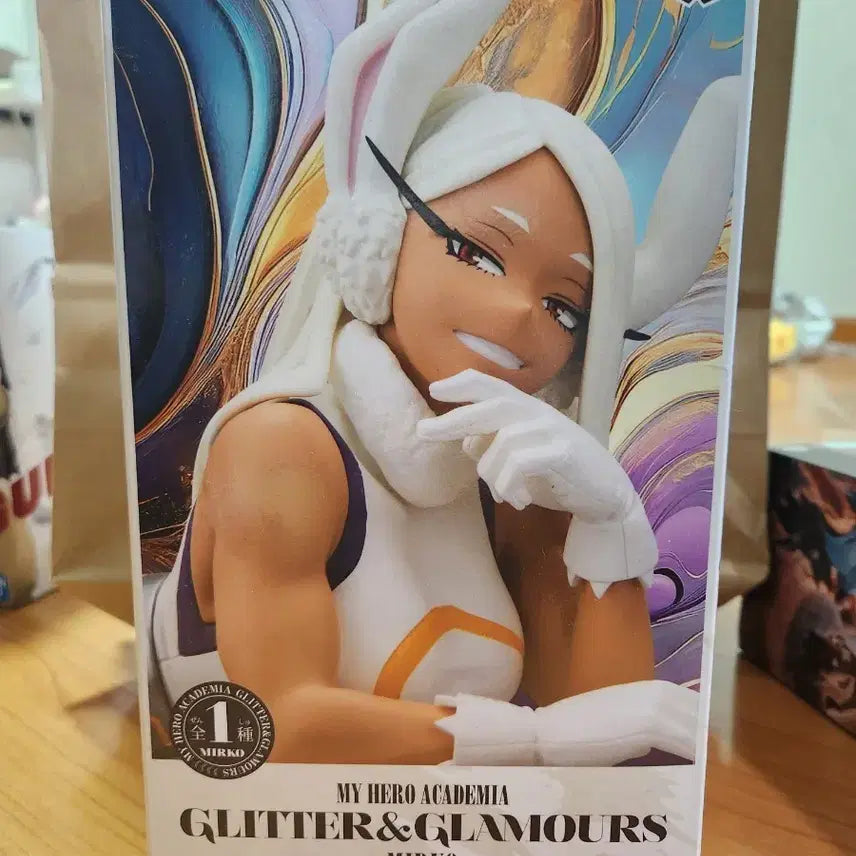 [BUNJANG] My Hero Academia Mirko Glitter &amp; Glamours Figure (Sealed) / 나히아 미르코 피규어 미개봉