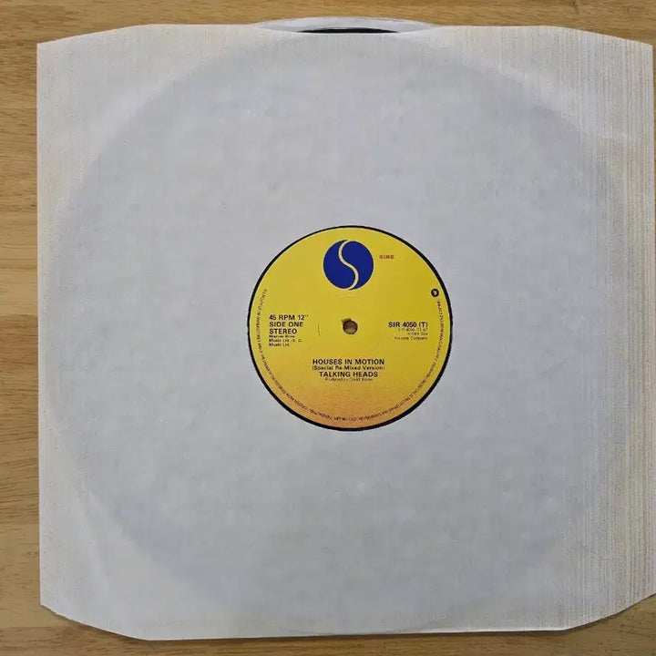 [BUNJANG] Talking Heads Houses In Motion 12" 45 RPM UK First Press LP Record / LP 레코드 TALKING HEADS 토킹 헤즈 - Houses In Motion 영국반