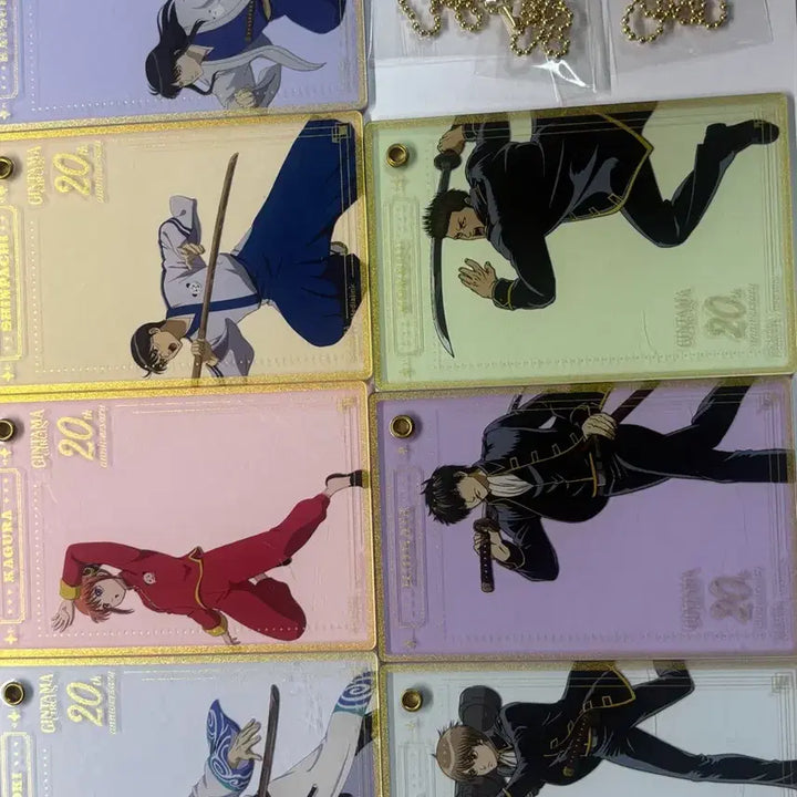 [BUNJANG] Gintama Acrylic Card Holder Full Set / [급전/풀세트] 은혼 아크릴 쿠명 카드홀더