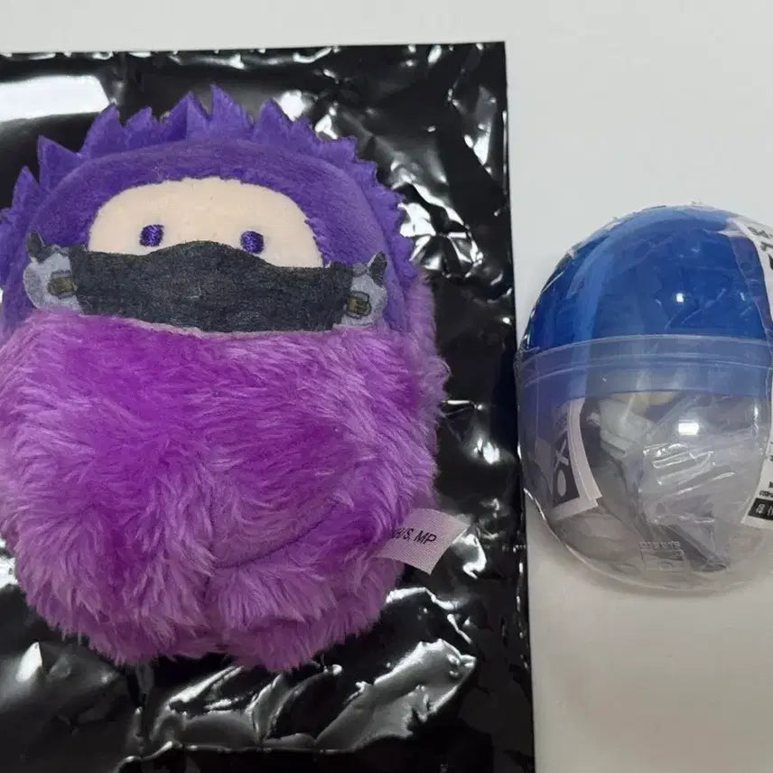 [BUNJANG] My Hero Academia Shinso Hitoshi Tapinui Plush &amp; Onemutan Gacha / 새상품) 히로아카 신소 타피누이 인형, 오네무탄 가챠