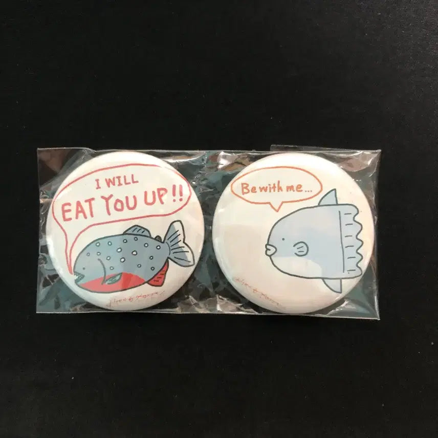 [BUNJANG] Oishii Kurumeronpan Can Badge Set / 오이시쿠루메론빵 캔벳지