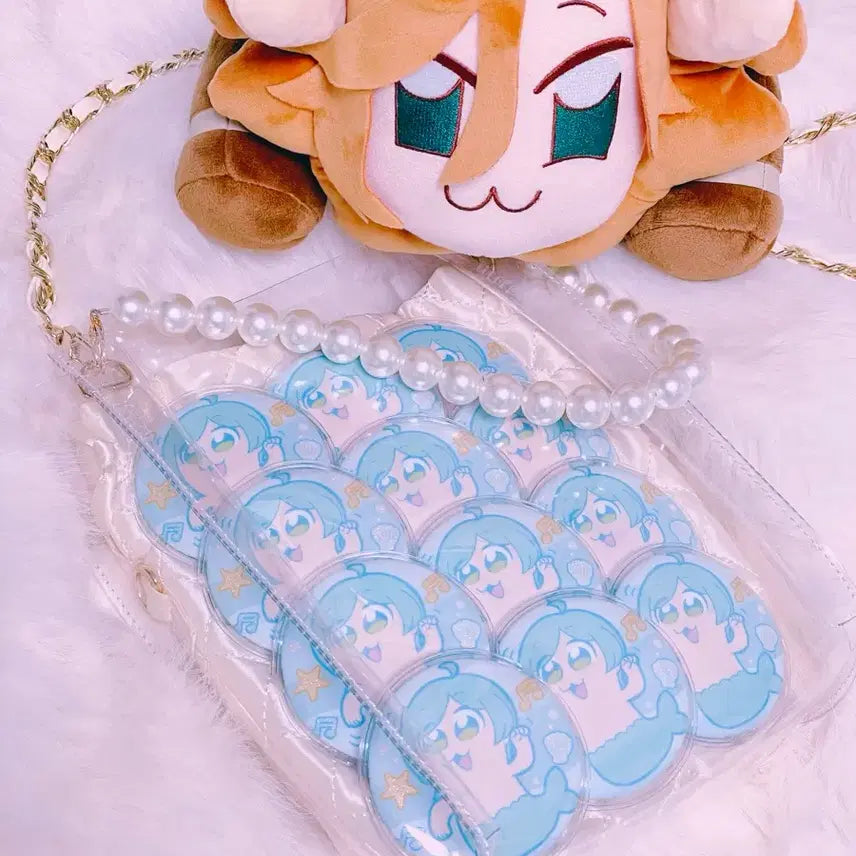 [BUNJANG] Wego Pearl Mini Ita Bag Clear Bag / 위고 이타백 wego 미니 진주 이타바 클리어백