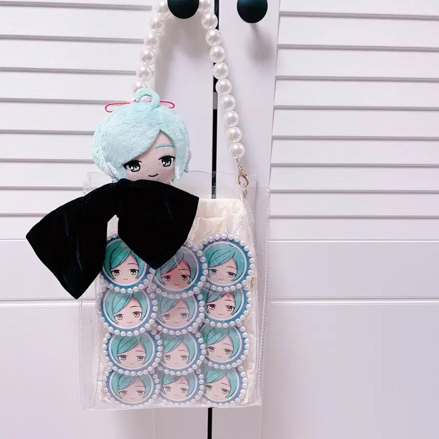 [BUNJANG] Wego Pearl Mini Ita Bag Clear Bag / 위고 이타백 wego 미니 진주 이타바 클리어백