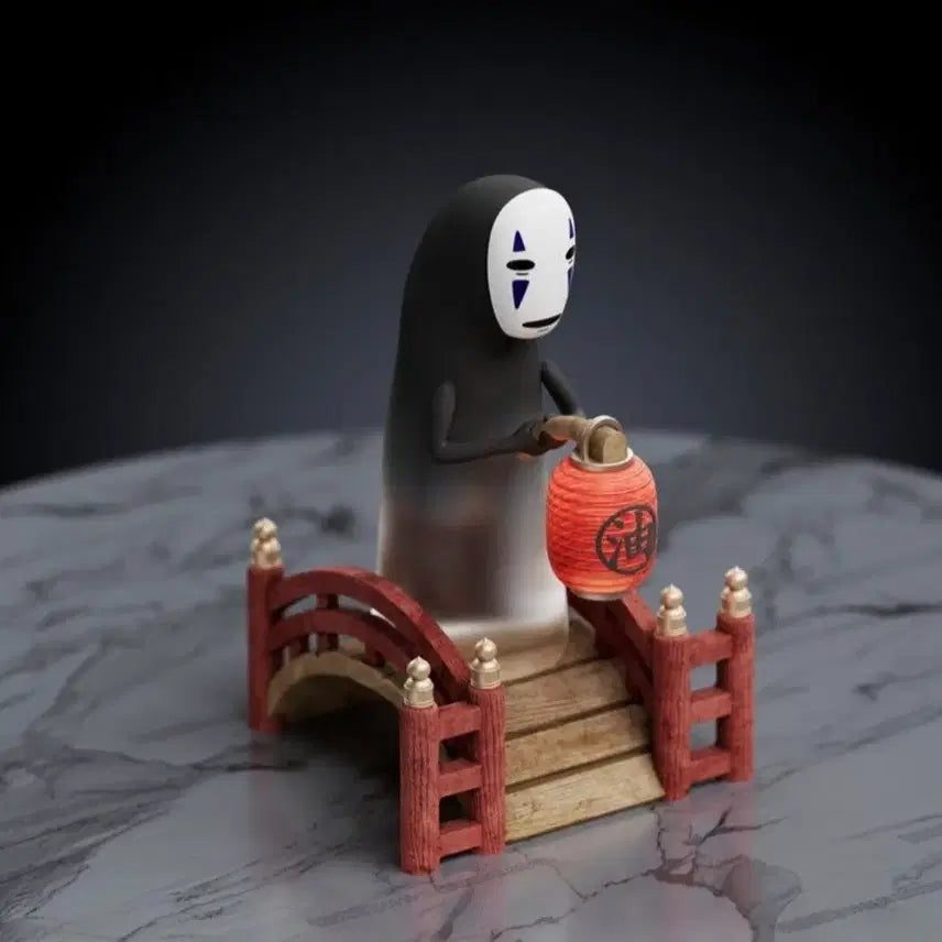 [BUNJANG] GM Spirited Away Lantern Resin Figurine / gm가오나시 등불 레진피규어
