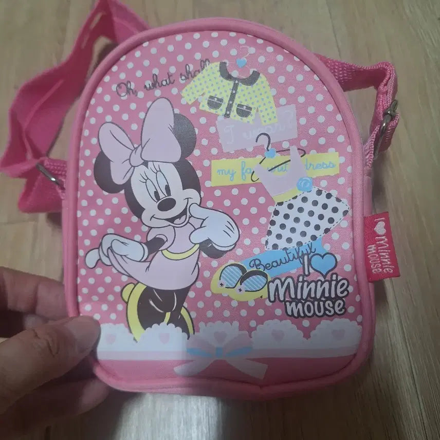 [BUNJANG] Vintage Disney Minnie Mouse Pink Crossbody Bag / 고전))디즈니 미니마우스 핑크 크로스백
