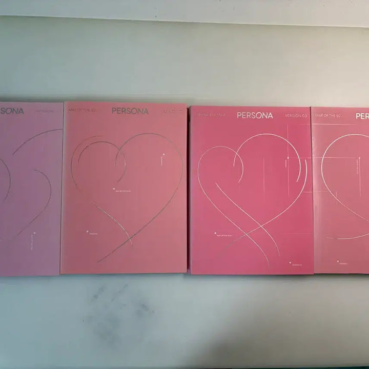 [BUNJANG] BTS PERSONA Album 4-Set + Bromide / BTS PERSONA 앨범 4종 세트 + 브로마이드