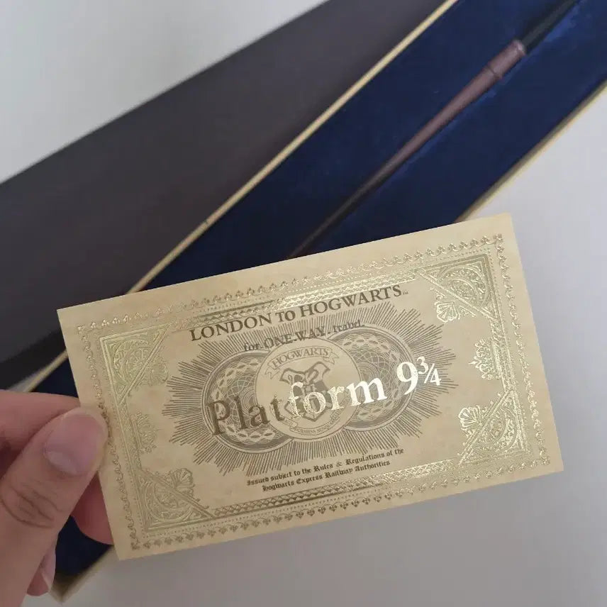 [BUNJANG] Harry Potter Malfoy Wand with Hogwarts Ticket / 해리포터 말포이 지팡이 + 호그와트 티켓