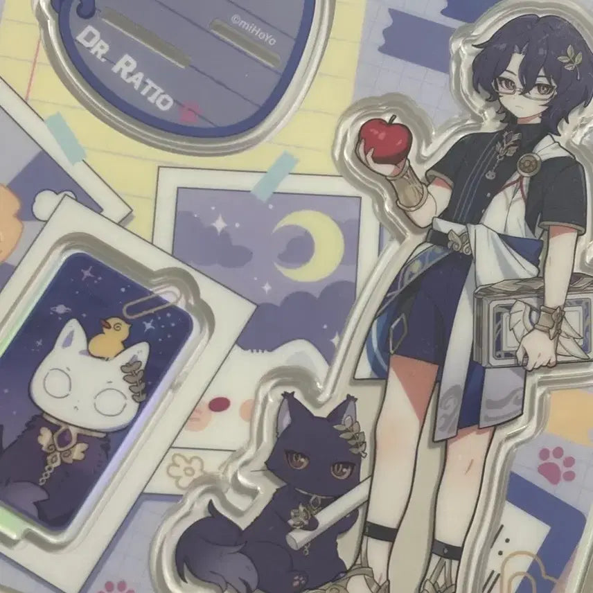 [BUNJANG] Honkai Star Rail Ratioco Cat Acrylic Standee / 붕괴 스타레일 레이시오 고양이 쇼타 아크릴