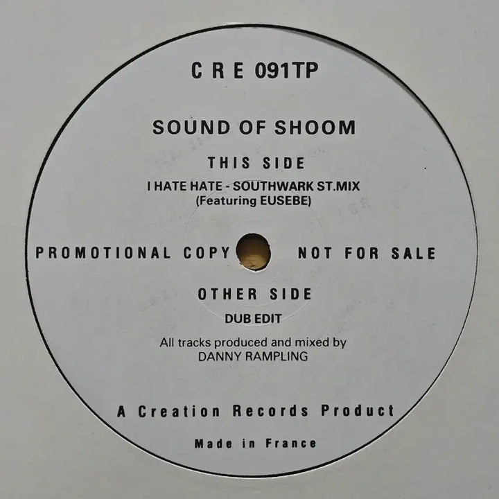 [BUNJANG] The Sound Of Shoom I Hate Hate UK Promo LP Record / LP 레코드 The Sound Of Shoom - I Hate Hate 영국반 PROMO