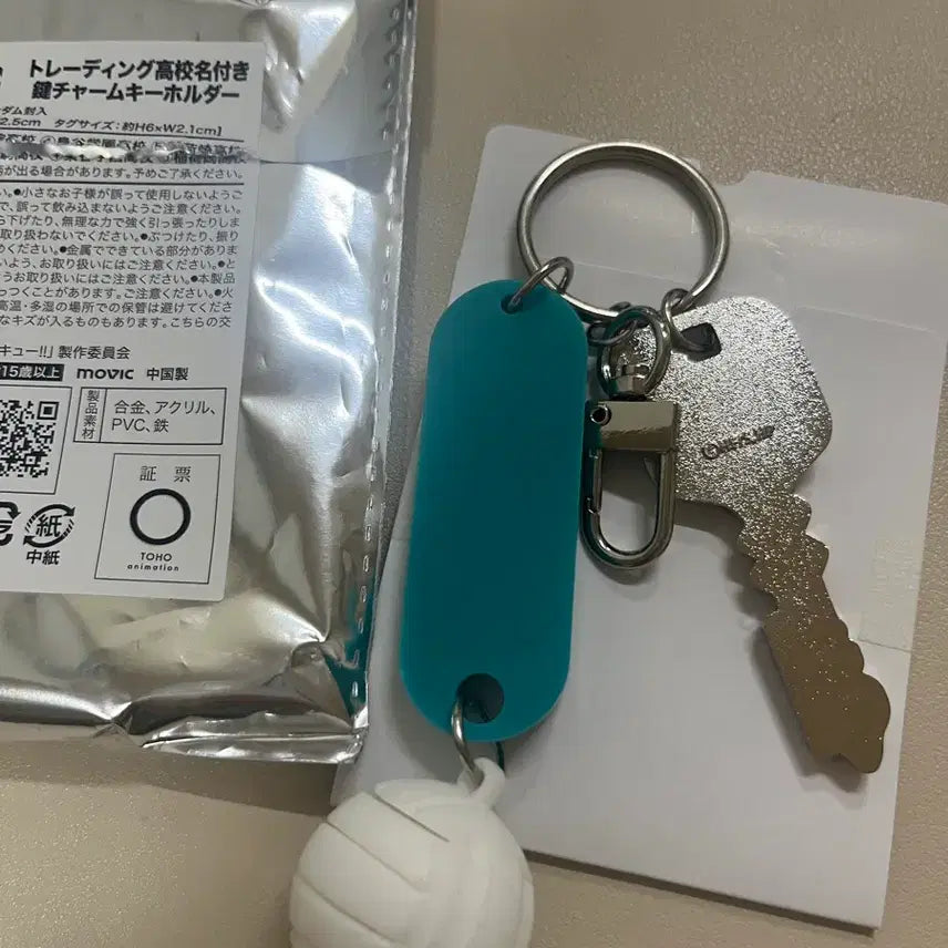 [BUNJANG] Haikyu!! Aoba Johsai High School Dorm Keyring / 하이큐!! 부실키링 아오바 죠사이