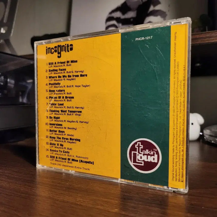 [BUNJANG] JAZZ incognito Positivity CD / JAZZ incognito - Positivity (CD)