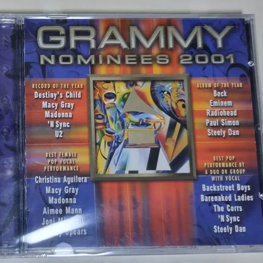 [BUNJANG] 2001 Grammy Nominees Sealed CD / 2001 그래미 노미니스 (미개봉 CD)