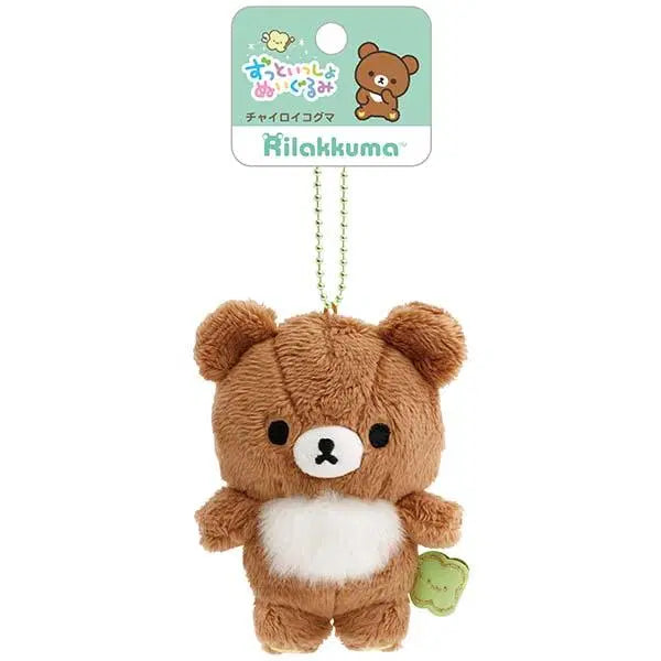 [BUNJANG] San-X Chairoikoguma Always Together Mascot Keychain / 산엑스 챠이로이코구마 언제나함께 마스코트 키링