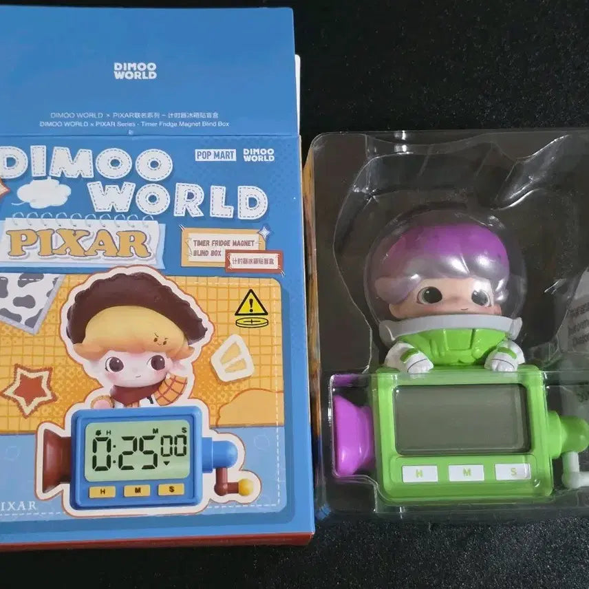 [BUNJANG] Popmart Dimoo Pixar Collaboration Buzz Lightyear Timer Figure / 팝마트 디무 픽사 콜라보 버즈 타이머