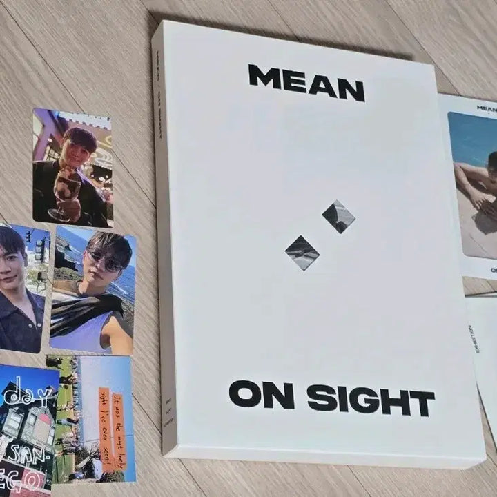 [BUNJANG] SHINee Minho MEAN ON SIGHT Photobook (Partial Photocard Set) / 민호 포토북 샤이니 MEAN ON SIGHT (포카 일부)