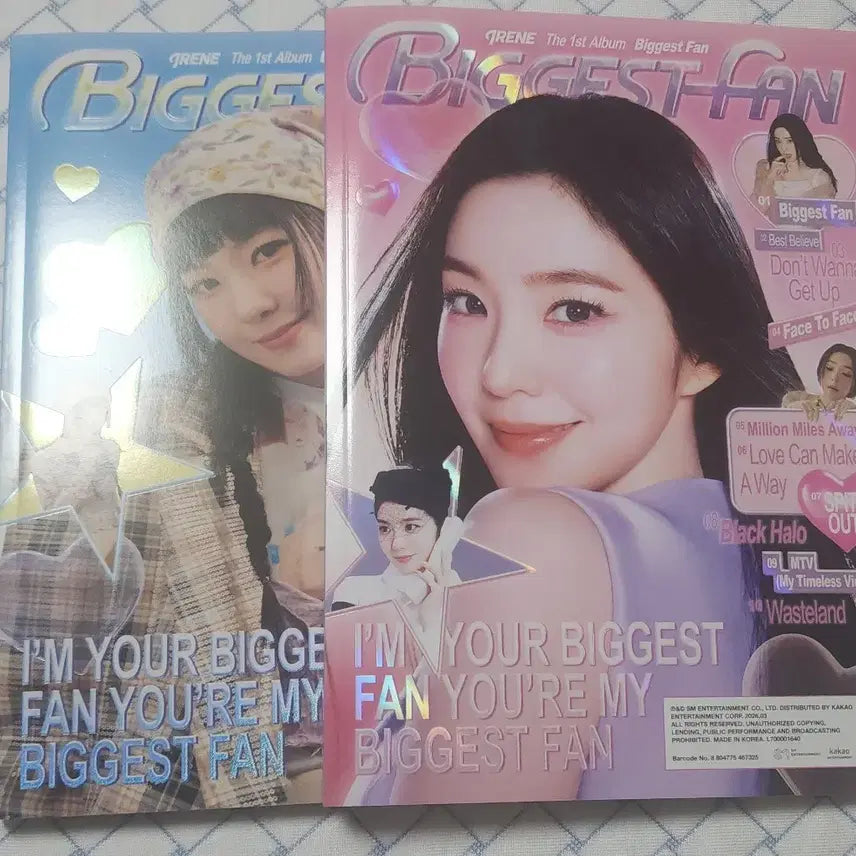 [BUNJANG] Red Velvet Irene Biggest Fan Photobook Album Set (Excluding Photocard) / [판매] 레드벨벳 아이린 Biggest Fan 포토북 앨범 세트(포카x)