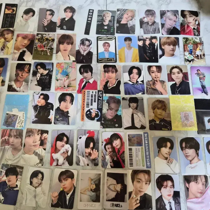 [BUNJANG] NCT Dream, NCT 127, Seventeen, ATEEZ Bundle Set Photocard, POB, Lucky Draw - Haechan, Jeonghan, Jongho / 엔시티드림 엔시티127 세븐틴 에이티즈 일괄판매 포카 특전 럭드 해찬 정한 종호