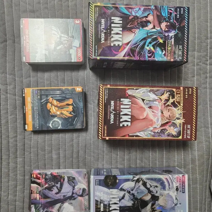 [BUNJANG] Niki Nibel Arena Booster Pack Card Bundle / 니케 아레나 부스터팩 3종 카드뭉치