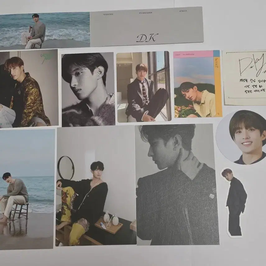 [BUNJANG] SEVENTEEN Dokyeom Photocard &amp; Postcard Bundle Set / 탈덕처분 세븐틴 도겸 포카 엽서 일괄