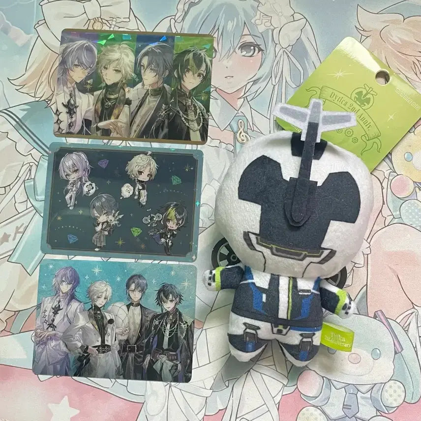[BUNJANG] Nijisanji DTCA 3rd Anniversary Special + Kabuto Otomo Plush Bundle Set / 니지산지 디티카 3주년 특전 + 카부토 오토모 누이 일괄 세트
