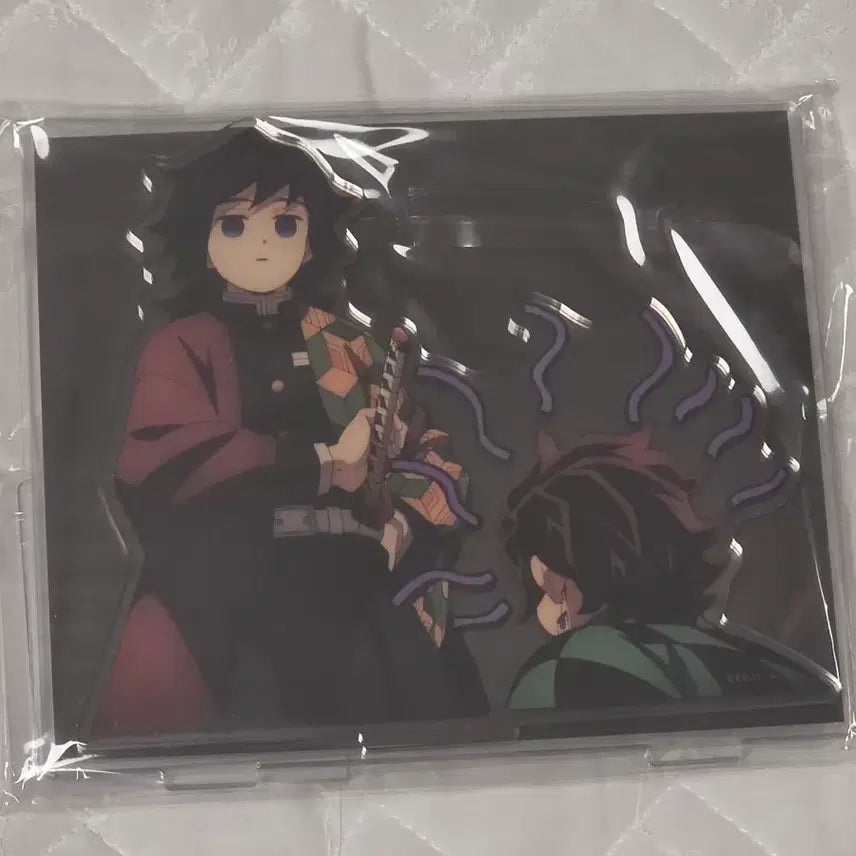 [BUNJANG] Demon Slayer Tanjiro Giyu Mugen Castle Scene Acrylic Standee (Sealed) / 귀멸의 칼날 귀칼 기유 탄지로 무한성 장면 아크릴 미개봉
